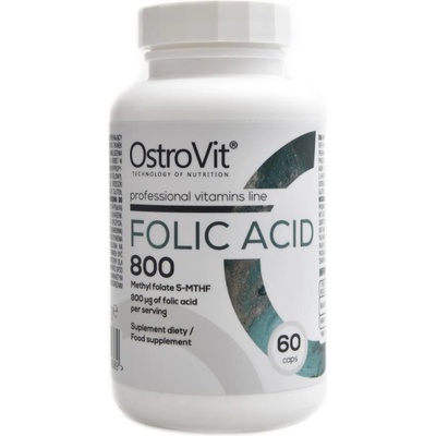 OstroVit Folic Acid 800 mcg 60 kapsúl