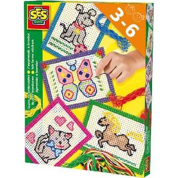 SES Vyšívací souprava s barevnými předlohami