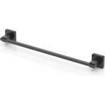 TEKNO TEL Закачалка за кърпи и хавлии tekno tel tr mg 360b, 47х6х5 см, Закрепване с дюбел, Матово черно (9999150033)