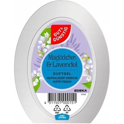G&G EDEKA Osviežovač vzduchu gél 150 g Levanduľa a Magnólia