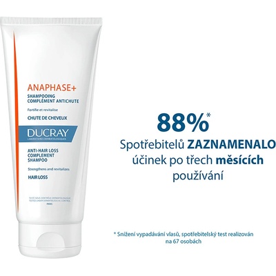 Ducray Anaphase + posilující a revitalizující šampon proti padání vlasů 400 ml