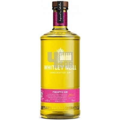Whitley Neill Pineaple 43% 0,7 l (holá láhev)
