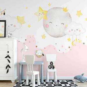Art Gift Decor Фототапет - Усмихнати звездички