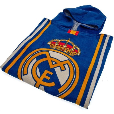 Carbotex bavlnené pončo 60 x 120 cm Real Madrid C.F. RM171174