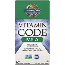 Garden Of Life Vitamin Code Raw Family Multivitamin 120 kapslí