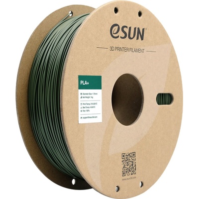eSUN PLA+ Olive Green - 1, 75 mm / 1000 g (PLA+175O-OG1P1)