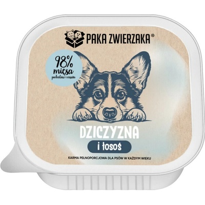Paka Zwierzaka Game and salmon 150g