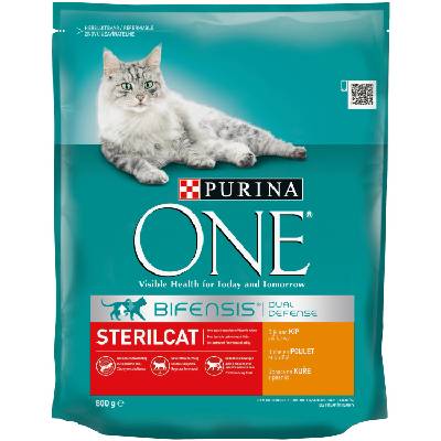 Purina One Granule pre mačky Sterilcat bohaté na kurča a pšenicu 800 g