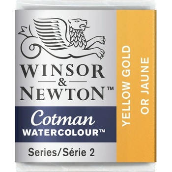 Winsor & Newton Cotman akvarelová farba polpanvička Yellow gold