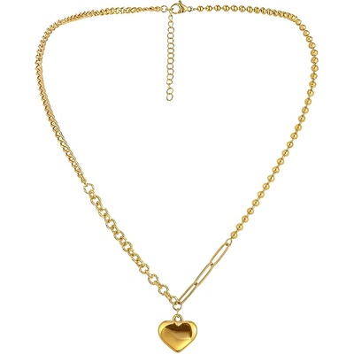 HARAHU Колие zh-26906 - Златен kp26906 (zh-26906)