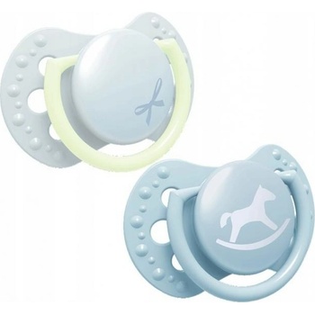 Lovi silikón dynamické cumlíky Baby Shower Boy modrá