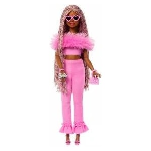 Mattel Barbie Deluxe Style Pink Fashion Doll with Pants ZA6032