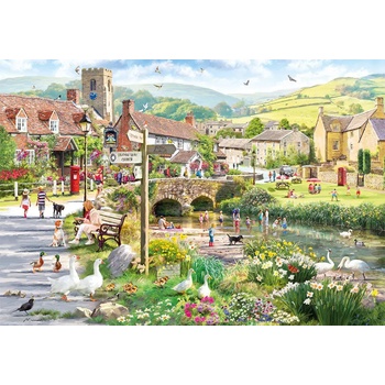 Gibsons - Puzzle Puddle Ducks and Paddling - 500 piese