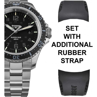 Traser H3 P67 T25 SUPERSUB SET BLACK