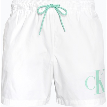 Calvin Klein Мъжки бански шорти Calvin Klein Medium Drawstring classic white