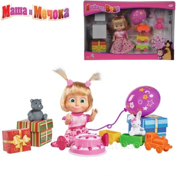 Image 1 of Simba Toys Кукла Маша - Рожден ден - Маша и Мечока