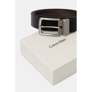 Calvin Klein двустранен колан мъжки от кожа (LV04D7097G)
