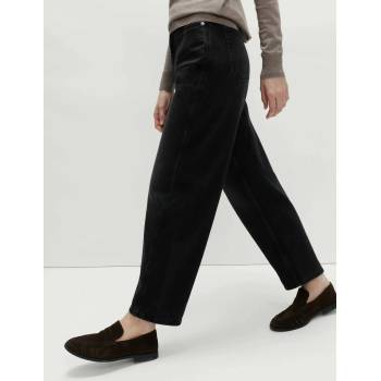 Marks & Spencer Дънки с моркови крачоли до глезена и висока талия Marks & Spencer черни Marks & Spencer | Cheren | ЖЕНИ | 8 REG