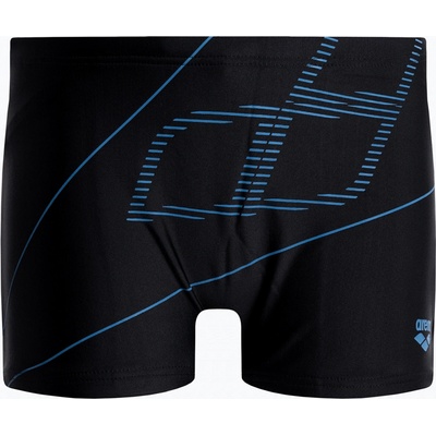 Arena Swim Short Logo detské plavky čierne