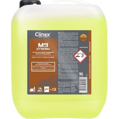 Clinex Mytí tekutina pro silně špinavé podlahové podlahy clinex m9 silné 10 l
