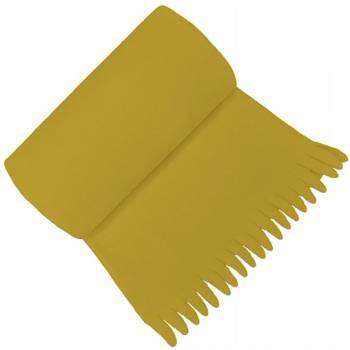 Image 1 of ОДЕЯЛО ПОЛАР С РЕСНИ 100х150см ГОРЧИЦА--- (.)