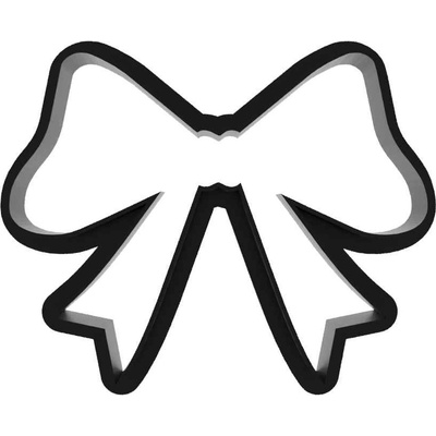 Vánoční 3D vykrajovátka | Mašle