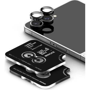 Ringke Протектор за камера Ringke Camera Lens Frame Glass (2 броя в комплект) - Samsung Galaxy Z Flip8 - Черен