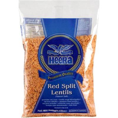 Heera šošovica červená polená masoor dal 500 g