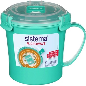 Sistema Microwave Hrnek na polévku 656 ml mátová