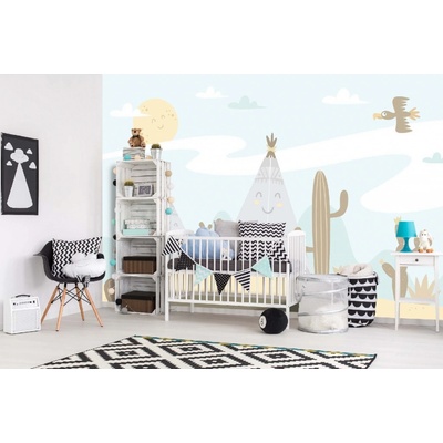 Dimex MA-5-1486 Samolepicí vliesová fototapeta na zeď Stany a kaktus rozměry 375 x 250 cm – Zbozi.Blesk.cz