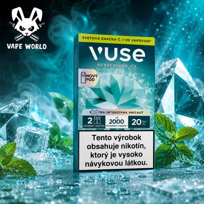 Vuse GO Reload Pods Peppermin Ice 2 ks
