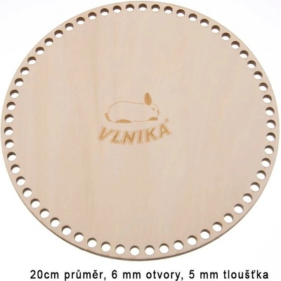 Dno překližkové kruh Varianta: 20 cm-6 mm
