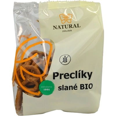 Natural Preclíky slané BIO bez lepku 80 g