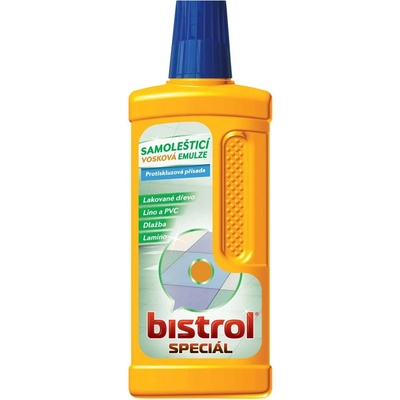 Bistrol Speciál samolešticí emulze na podlahy 500 ml s protiskluzovou přísadou