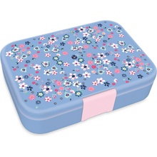 Ars Una Svačinový box Pearl Blossom blue dělený velký