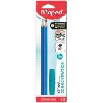 Maped Графитен молив за писане, HB, триъгълен, силиконов връх, MAPED "Kidy Learn Concentration" 854400 (854400)