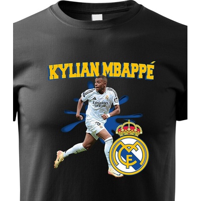 Dětské tričko Mbappé Real Madrid ČernáCanvas Dětské tričko Bezvatriko.cz 2757