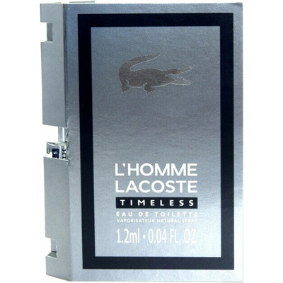 Lacoste L´Homme Lacoste Timeless toaletná voda pánska 1,2 ml vzorka