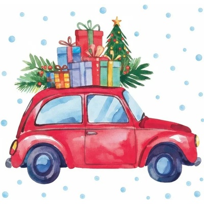 PAW Obrúsky TaT Holly Truck 33x33cm