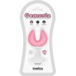 Lovetoy Gemoria Silicone Butt Plug - Dual Crescent (Glow-In-The-Dark)