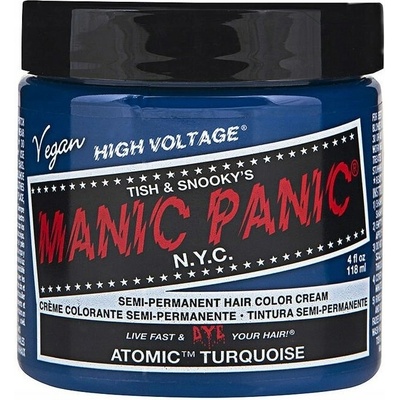 Manic Panic Barva na vlasy Classic High Voltage Atomic Turquoise 118 ml