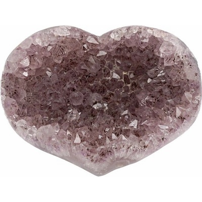 Nefertitis Ametyst drůza srdce AA kvalita 7 NF64062 - cca 11,5 x 10,5 cm, 650 g