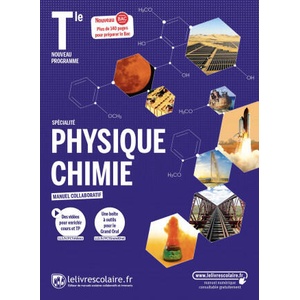 Physique Chimie Terminale, Enseignement de spécialité, édition 2020 | Lelivrescolaire. fr (ISBN: 9782377607785)