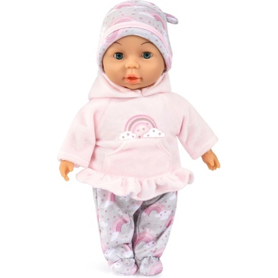 Bayer Design 92802BM Panenka My First Baby měkké tělo spící oči praktická velikost 28 cm