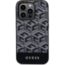 Pouzdro Guess PU G Cube MagSafe iPhone 14 Pro černé