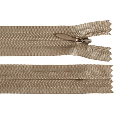 Spirálový zip skrytý No 3 délka 22 cm Varianta: 294 béžová, Balení: 1 ks