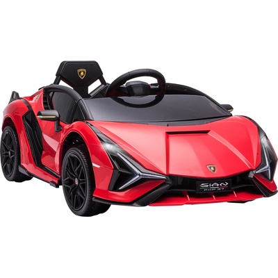 Homcom elektrické auto Lamborghini Sián 12V červená