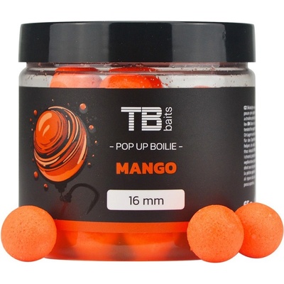 TB Baits Plovoucí boilies Pop-Up Mango + NHDC 65 g 12 – Zboží Dáma