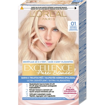 L'Oréal Excellence Creme Triple Protection 01 Lightest Natural Blonde 48 ml