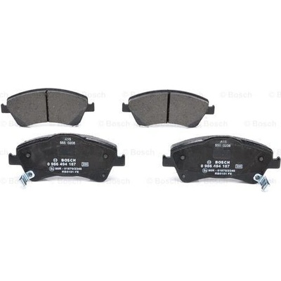 BOSCH Sada brzdových platničiek kotúčovej brzdy 0986494187